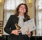 Обладательница Гран-при конкурса Ирма Готкова
