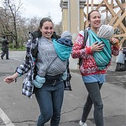 На первую «сотку» — с мамой