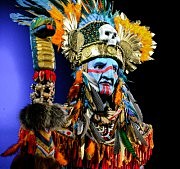 Ацтекский бог войны и солнца Уицилопочтли (автор — Лолита Иванова)