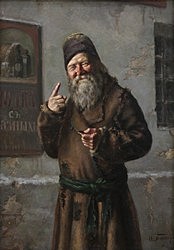 Леонид Пастернак. «Не выпить ли?» (1883)