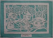 «Зимний вечер» Дарьи Шиманской, ученицы одесской детской художественной школы №2