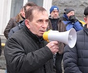 Профсоюзный лидер В. Зайков