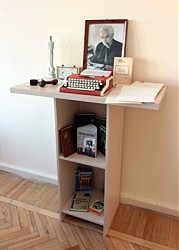 Создание музея началось с формирования экспозиции, посвященной Б. Ф. Деревянко