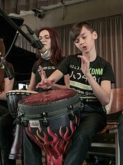 Солирующие барабаны ансамбля «Рабакута» из Измаила