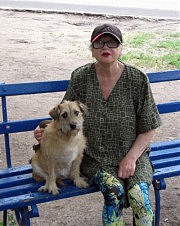 Наталья Васильевна и Белка — друзья неразлучные