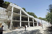 В Греческом парке идут строительные работы