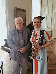 Мирослав Скорик и Анна Степанова