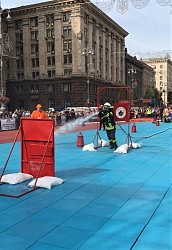 На соревновании