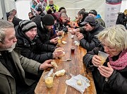 Первые посетители
