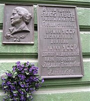 Мемориальная доска профессору Л. И. Алейниковой у входа — своего рода «охранная грамота» ГКБ-3. Можно только гадать, как бы оценила Людмила Иосифовна нынешнюю реорганизацию больницы...