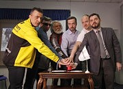 Церемония спецгашения новых марок