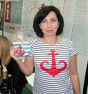 Этот пряник с одесской символикой, который вручала гостям Генеральный директор региональной ассоциации «Туризм Одесса» Оксана Кузнецова, был одним из самых популярных сувениров на выставке