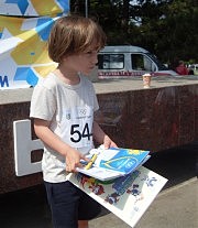 Леон Мацюк — победитель первого забега