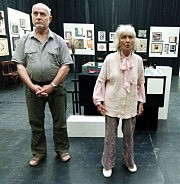 Сергей Ильин и Елена Шелестова открывают выставку