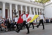 Церемония поднятия флага Одессы