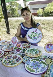 Наталья Папушой возрождает самчаковскую роспись