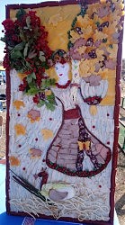 «Гоген» из Любашевки создал картину «Осень» с помощью различных продуктов питания