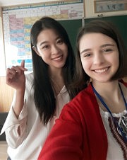 Селфи с китайской подругой