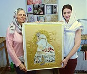 Елена Шелюто с Иванкой Шорбан