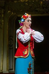Новая солистка ОНАТОБ Марина Наймитенко исполняет песню Наталки из оперы Миколы Лысенко «Наталка Полтавка»