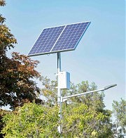 Фонари с солнечными панелями дают свет в ночное время без перебоев