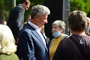 Сопредседатель партии «Оппозиционная платформа — за жизнь» Ю. Бойко на встрече с одесситами. Фото zagittya.com.ua