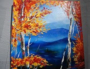 Картина самой молодой участницы выставки Екатерины Маркевич