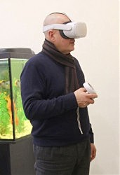 Проходит испытание виртуального полигона