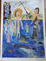 «Крещение». Леня Новиков, 8 лет