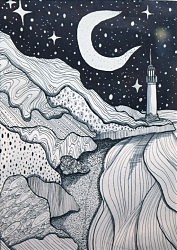 Работа с выставки