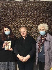 Гостей приняла Тамара Исааковна Волошина