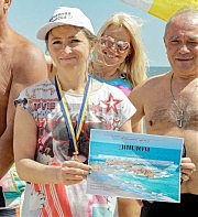 Лада Казимирова и Владимир Козаченко на двоих покорили более 28 километров морской трассы