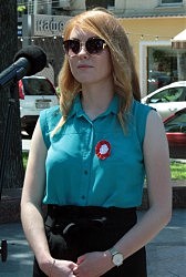 Генеральный консул Польши в Одессе Катаржина Соек на празднике