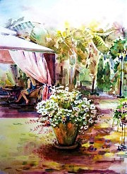 Кав'ярня у Цегляному провулку.