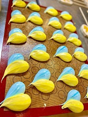 Жовто-блакитна выпечка — фантазии Юлии Ангеловой