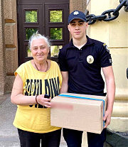 Курсанти надали адресну допомогу малозабезпеченим та людям похилого віку