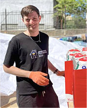 Волонтер Валентин