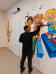 Роман за роботою в дитячому садку