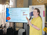 Лекцію-семінар проводить Олена Масалітіна