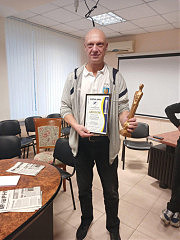 Вадим Пудзырей — лауреат редакционного конкурса «Люди дела» по итогам 2022 года. Пользуясь случаем, вручили спортсмену диплом и статуэтку «Садовник»