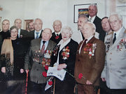 Клара Семеновна Чашина (в центре) на встрече ветеранов в Одесском областном Совете мира