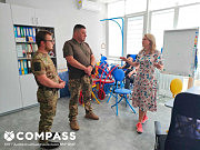 Презентація тренінгових можливостей дитячої міської поліклініки № 6 Compass представникам Корпусу військових капеланів