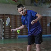 Павло Василіогло на чемпіонаті України бився з суперниками на рік старше і посів 1-е місце в одиночному розряді та 2-е у парному