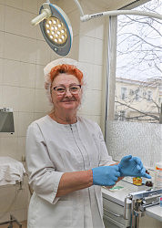 Медсестра Альона Гончар