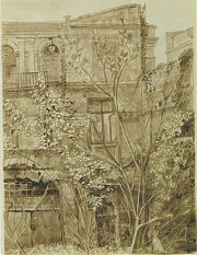 «Ностальгія», 2010. Робота експонувалася на VIII Міжнародному бієнале малюнка (м. Пльзень, Чехія, 2012)