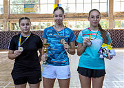 Перша трійка призерiв (2006 р. н.): Вікторія Сімова, Дар’я Попова, Анастасія Саврицька