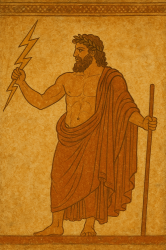 Зевс з блискавкою